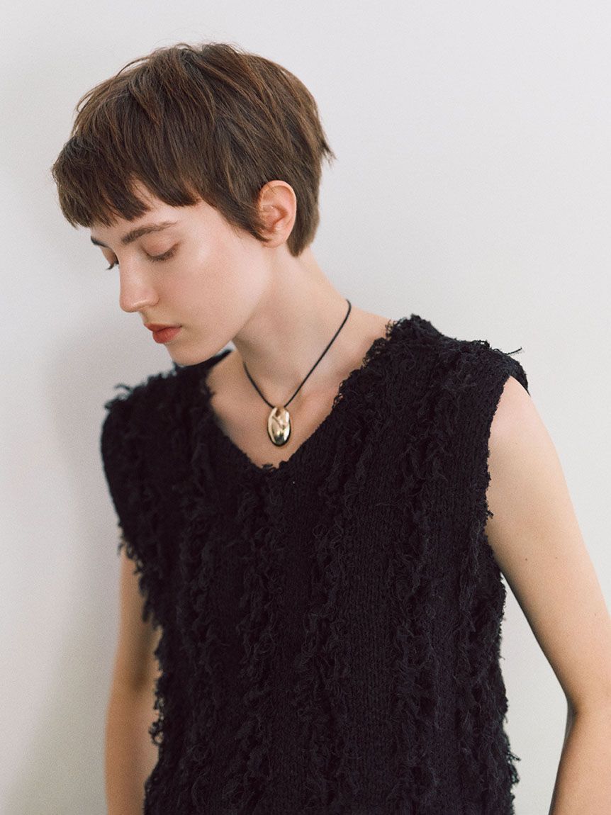 emmi atelier「ドロップロープネックレス」|ネックレス|