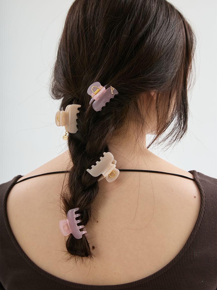 emmi atelier「ミニヘアクリップセット」|ヘアバンド|LBEG