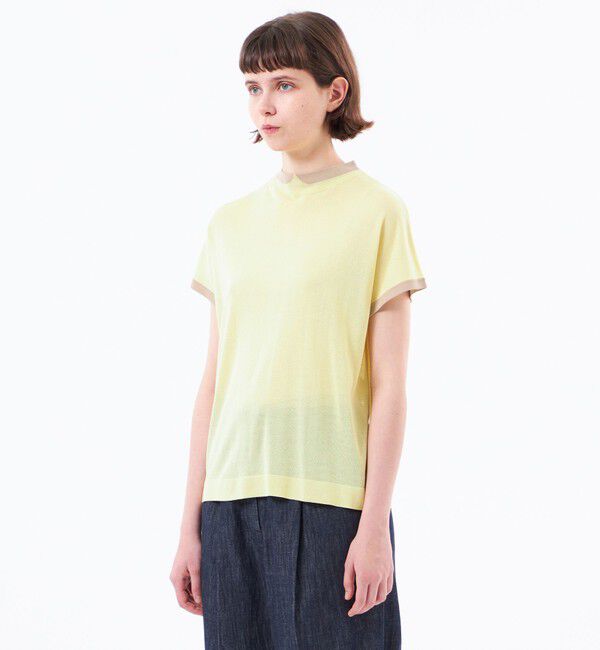MACKINTOSH PHILOSOPHY「【Cleric Collar Knit(クレリックカラーニット)】シアードルマン」|ニット・セーター|