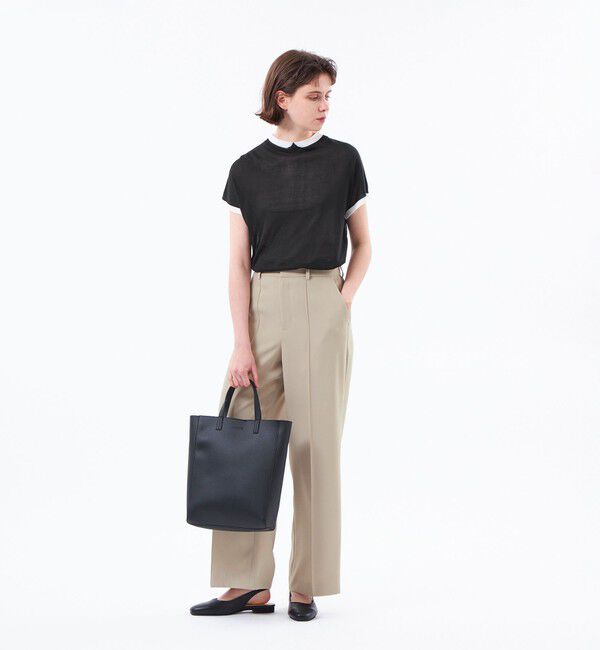 MACKINTOSH PHILOSOPHY「【Cleric Collar Knit(クレリックカラーニット)】シアードルマン」|ニット・セーター|