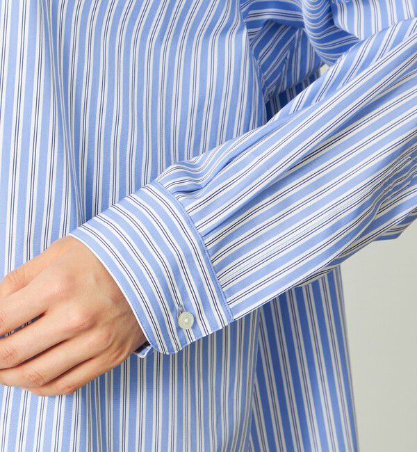 MACKINTOSH PHILOSOPHY「GREY LABEL レギュラーカラーシャツTHOMAS MASON製」|シャツ・ブラウス|