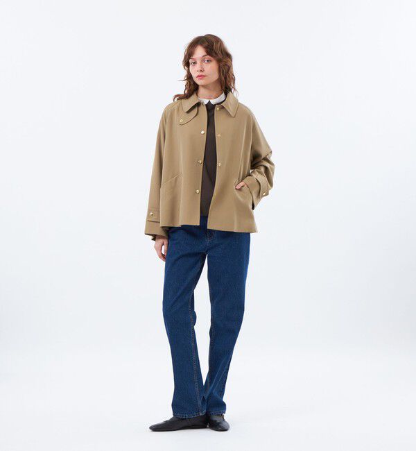 MACKINTOSH PHILOSOPHY「【WELBURY STUDS(ウェルベリースタッズ)】ウールギャバジン製」|ステンカラーコート|