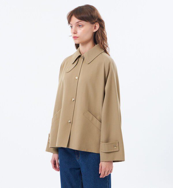 MACKINTOSH PHILOSOPHY「【WELBURY STUDS(ウェルベリースタッズ)】ウールギャバジン製」|ステンカラーコート|