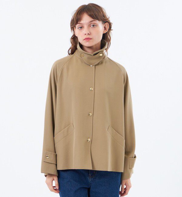 MACKINTOSH PHILOSOPHY「【WELBURY STUDS(ウェルベリースタッズ)】ウールギャバジン製」|ステンカラーコート|