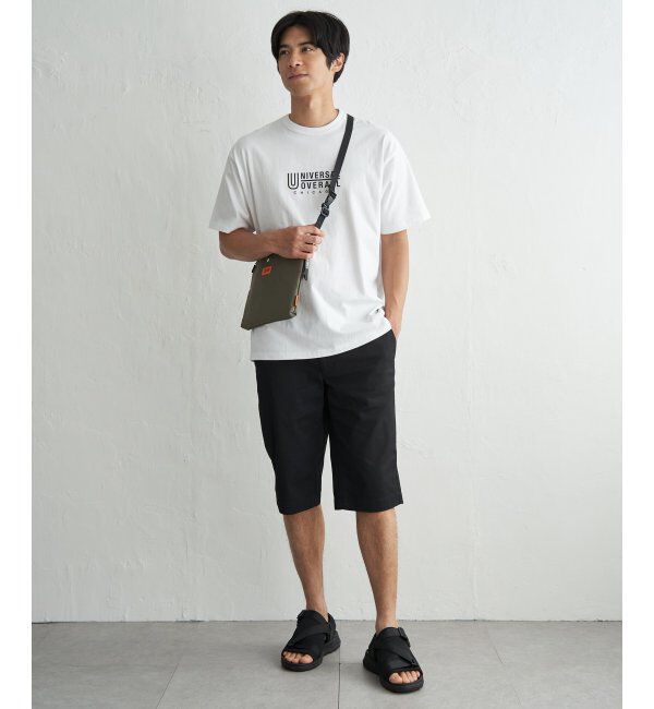 ikka「【MonoMax &times; 小泉孝太郎】UNIVERSAL OVERALL ユニバーサルオーバーオール DAILYプリントTシャツ」|Tシャツ・カットソー|
