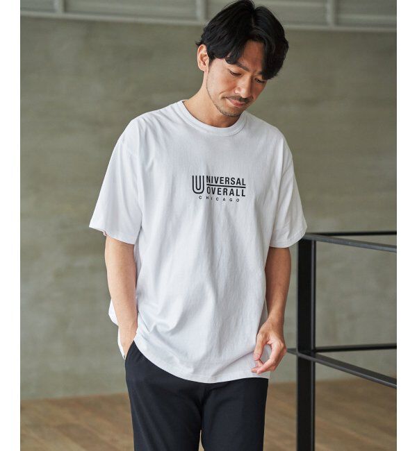 ikka「【MonoMax &times; 小泉孝太郎】UNIVERSAL OVERALL ユニバーサルオーバーオール DAILYプリントTシャツ」|Tシャツ・カットソー|