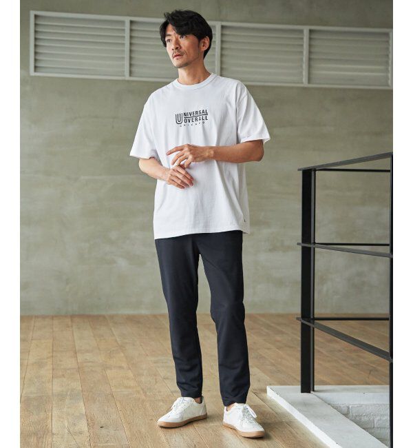 ikka「【MonoMax &times; 小泉孝太郎】UNIVERSAL OVERALL ユニバーサルオーバーオール DAILYプリントTシャツ」|Tシャツ・カットソー|
