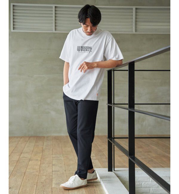 ikka「【MonoMax &times; 小泉孝太郎】UNIVERSAL OVERALL ユニバーサルオーバーオール DAILYプリントTシャツ」|Tシャツ・カットソー|