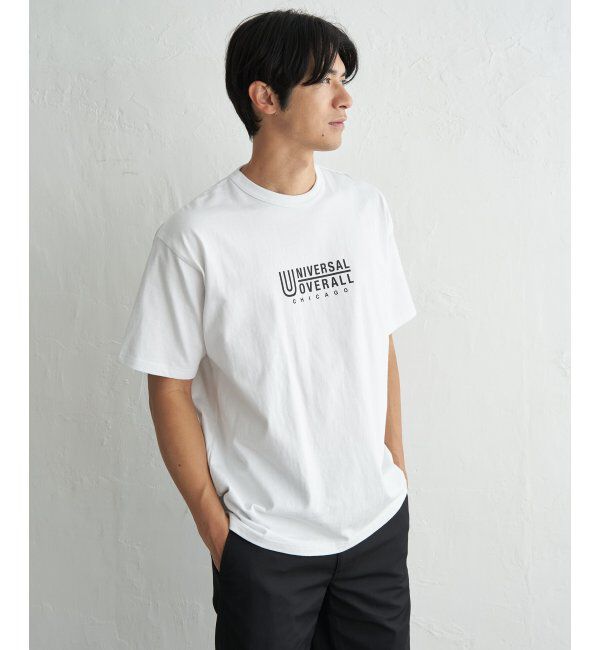ikka「【MonoMax &times; 小泉孝太郎】UNIVERSAL OVERALL ユニバーサルオーバーオール DAILYプリントTシャツ」|Tシャツ・カットソー|