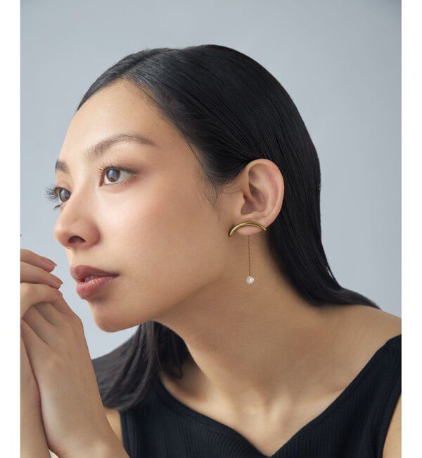 Jouete「[モーラ] イヤークリップ パール」|イヤーカフ|