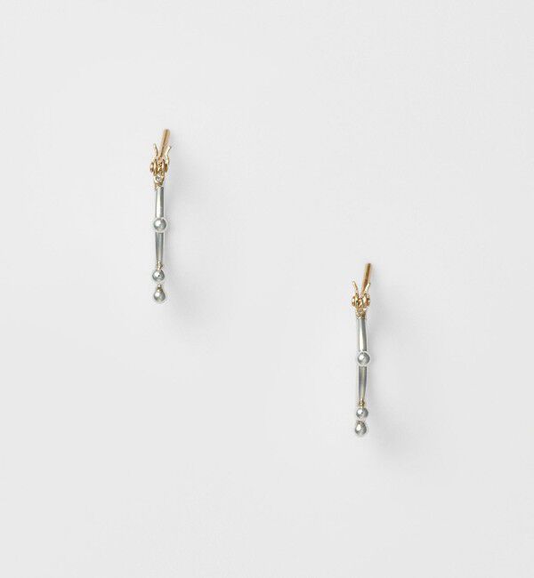 agete「シルバーフープピアス」|ピアス|