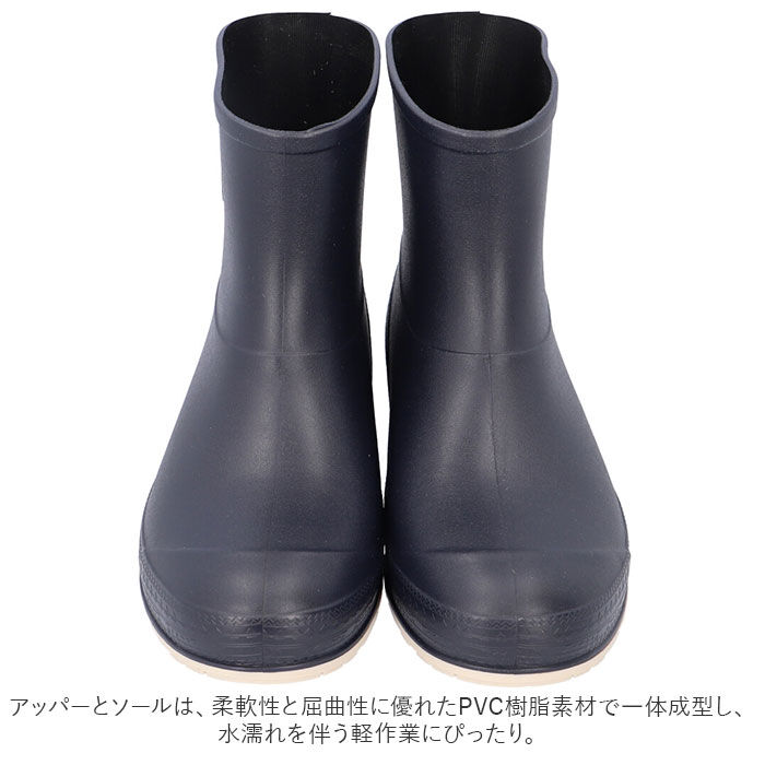 BACKYARD FAMILY「長靴 メンズ ショート 通販 レインブーツ レインシューズ おしゃれ ガーデニング ショートブーツ」|ショートブーツ|