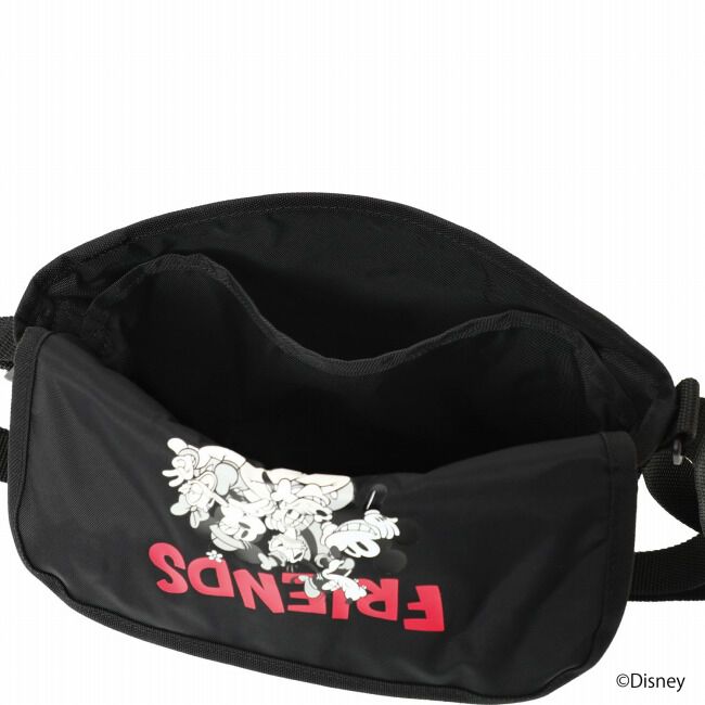 Manhattan Portage「NYLON MESSENGER BAG（XS）BACK POCKET W/ DIVIDER MAGNET / MICKEY / 26」|ショルダー・メッセンジャー|