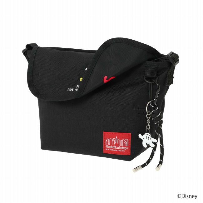 Manhattan Portage「NYLON MESSENGER BAG（XS）BACK POCKET W/ DIVIDER MAGNET / MICKEY / 26」|ショルダー・メッセンジャー|