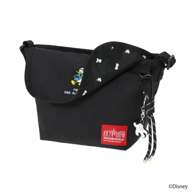 Manhattan Portage「NYLON MESSENGER BAG（XS）BACK POCKET W/ DIVIDER MAGNET / MICKEY / 26」|ショルダー・メッセンジャー|