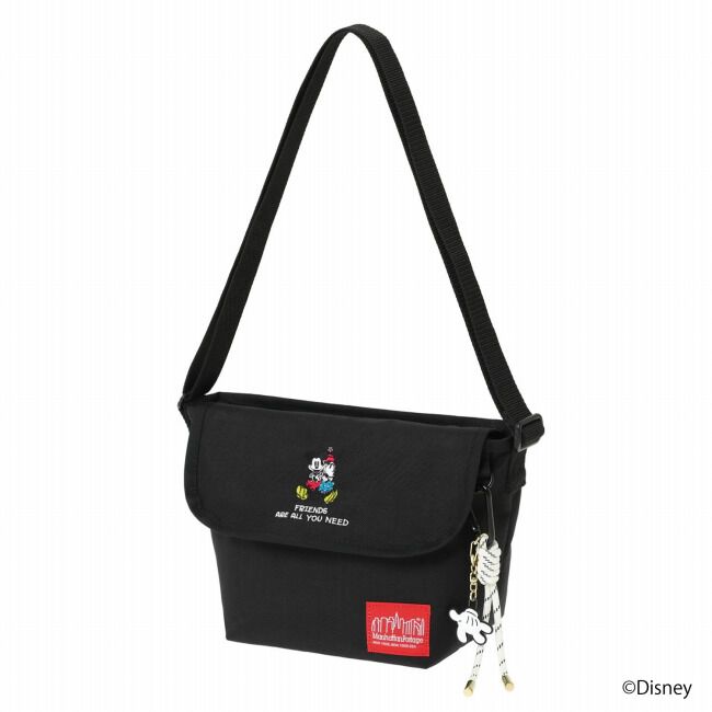 Manhattan Portage「NYLON MESSENGER BAG（XS）BACK POCKET W/ DIVIDER MAGNET / MICKEY / 26」|ショルダー・メッセンジャー|