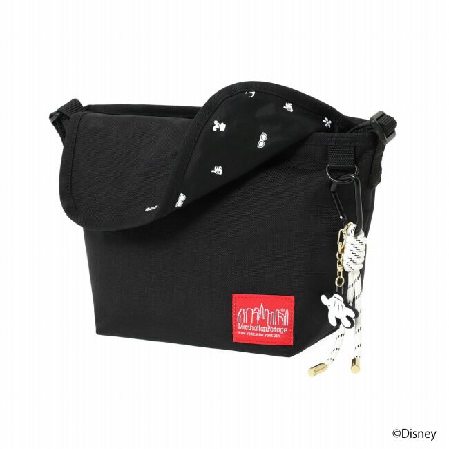 Manhattan Portage「NYLON MESSENGER BAG（XS）BACK POCKET W/ DIVIDER MAGNET / MICKEY / 26」|ショルダー・メッセンジャー|