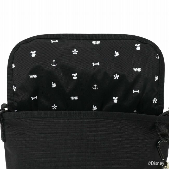 Manhattan Portage「NYLON MESSENGER BAG（XS）BACK POCKET W/ DIVIDER MAGNET / MICKEY / 26」|ショルダー・メッセンジャー|