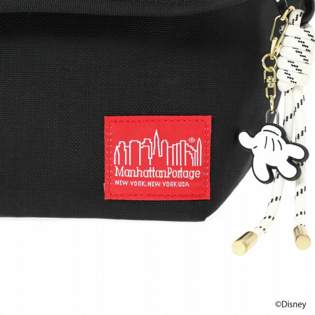 Manhattan Portage「NYLON MESSENGER BAG（XS）BACK POCKET W/ DIVIDER MAGNET / MICKEY / 26」|ショルダー・メッセンジャー|