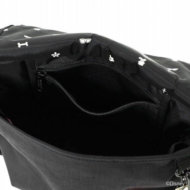 Manhattan Portage「NYLON MESSENGER BAG（XS）BACK POCKET W/ DIVIDER MAGNET / MICKEY / 26」|ショルダー・メッセンジャー|