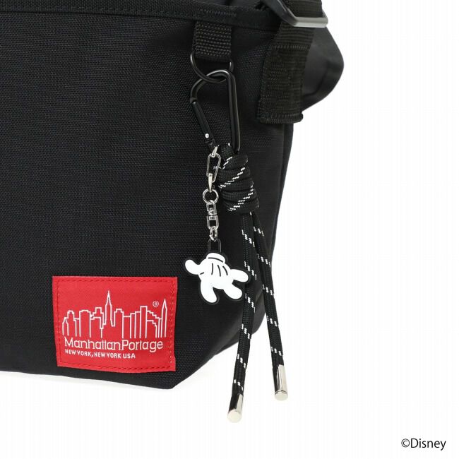 Manhattan Portage「NYLON MESSENGER BAG JR (SM) BACK POCKET W/ DIVIDER MAGNET / MICKEY / 26」|ショルダー・メッセンジャー|