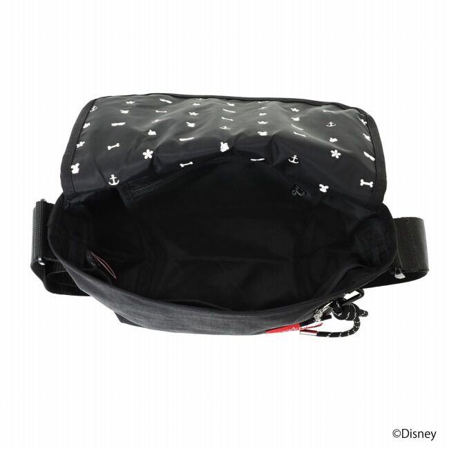 Manhattan Portage「NYLON MESSENGER BAG JR (SM) BACK POCKET W/ DIVIDER MAGNET / MICKEY / 26」|ショルダー・メッセンジャー|
