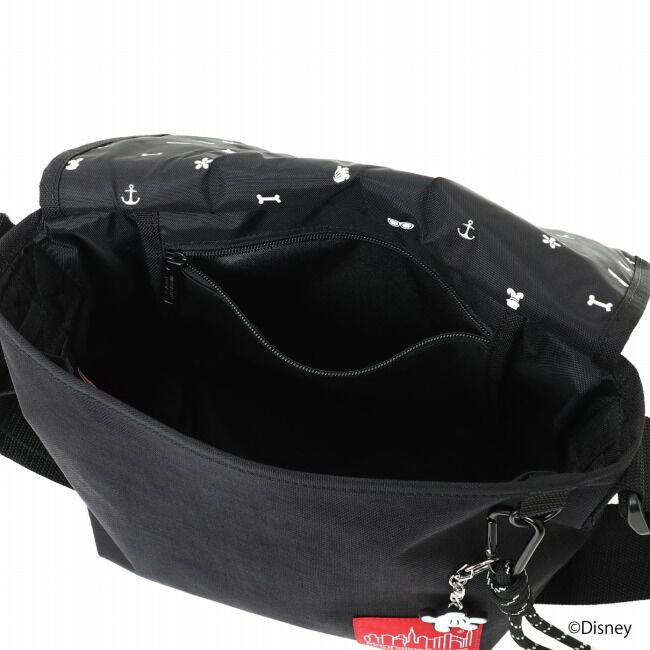 Manhattan Portage「NYLON MESSENGER BAG JR (SM) BACK POCKET W/ DIVIDER MAGNET / MICKEY / 26」|ショルダー・メッセンジャー|