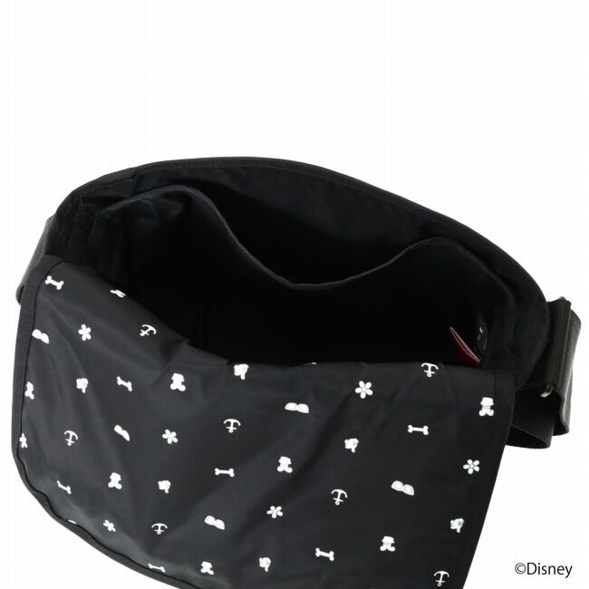 Manhattan Portage「NYLON MESSENGER BAG JR (SM) BACK POCKET W/ DIVIDER MAGNET / MICKEY / 26」|ショルダー・メッセンジャー|