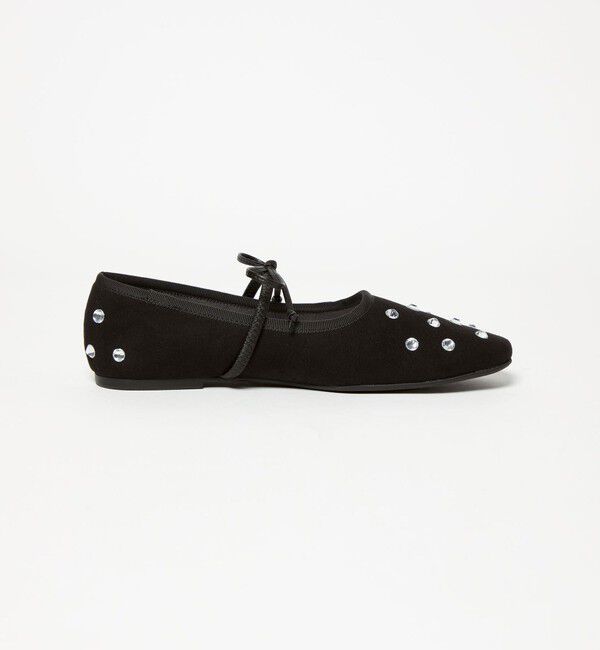SY UNITED ARROWS「＜SY＞ マルチビジューバレエ フラット10&uarr;」|バレエシューズ|