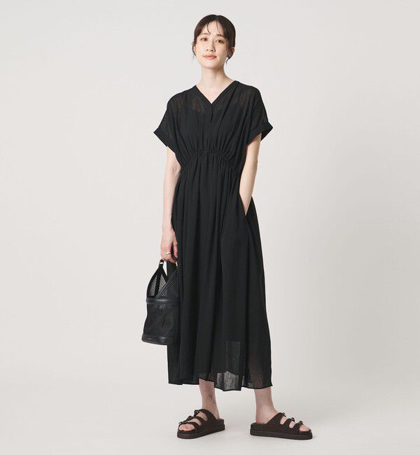 UNITED ARROWS「スラブ シアー ワンピース ‐ウォッシャブル‐」|ワンピース|