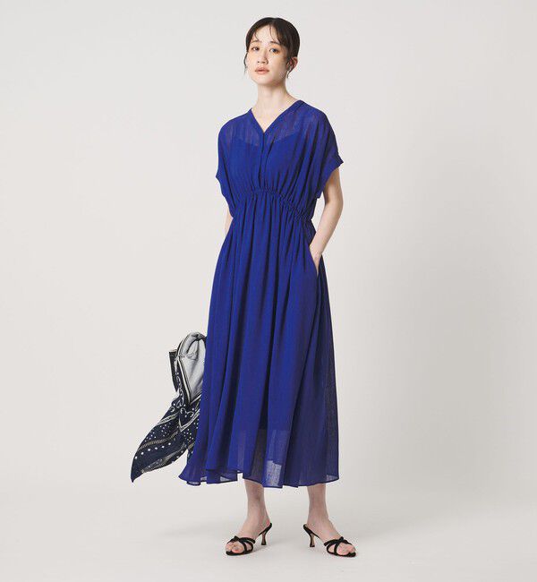 UNITED ARROWS「スラブ シアー ワンピース ‐ウォッシャブル‐」|ワンピース|