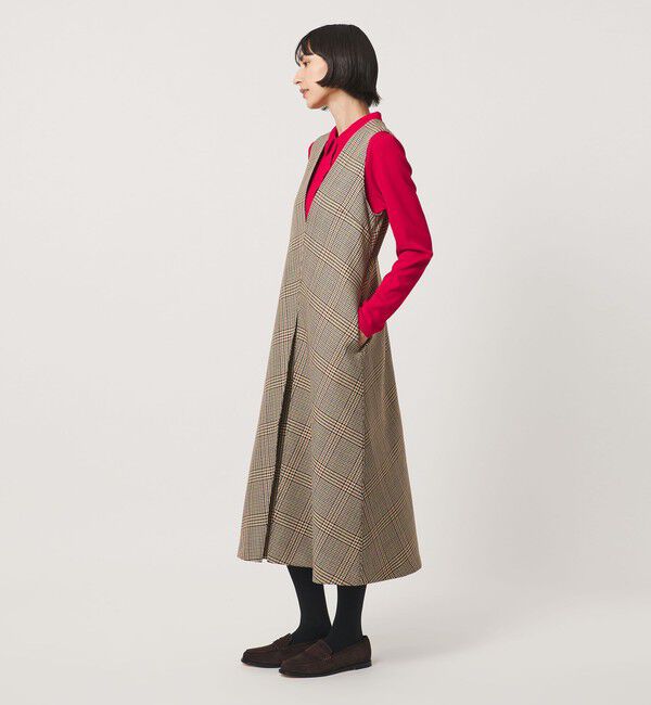 UNITED ARROWS「T/W ジャンパースカート」|ジャンパースカート|