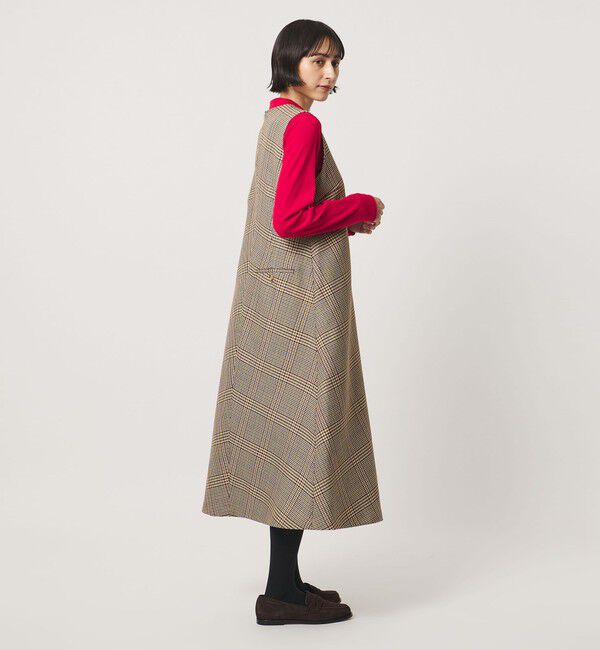 UNITED ARROWS「T/W ジャンパースカート」|ジャンパースカート|