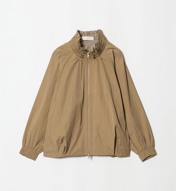 UNITED ARROWS「【別注】＜MARILYN MOON＞ギャザー ブルゾン」|ブルゾン・スタジャン|BEIGE