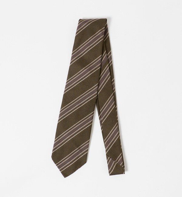 UNITED ARROWS「＜SOVEREIGN＞FOSSATI ストライプ/ネクタイ」|ネクタイ・蝶ネクタイ|OLIVE