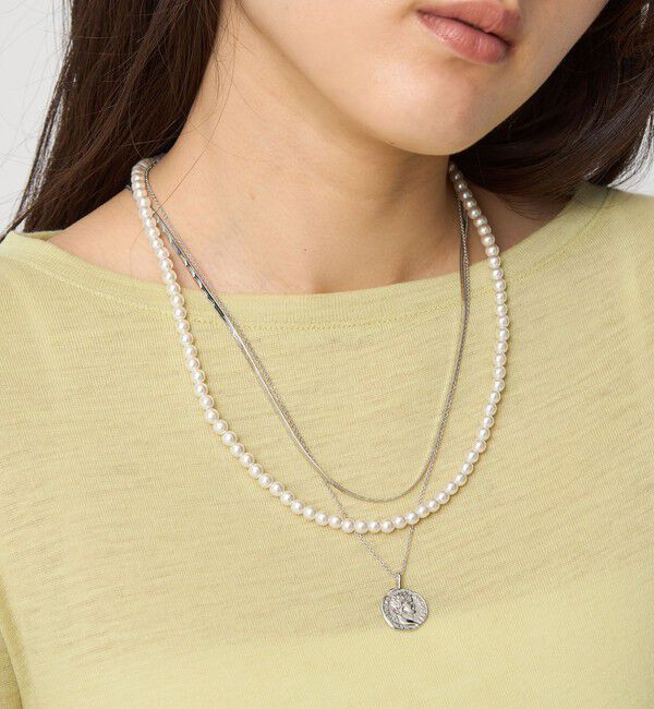 UNITED ARROWS green label relaxing「3WAY コンビネックレス」|ネックレス|SILVER
