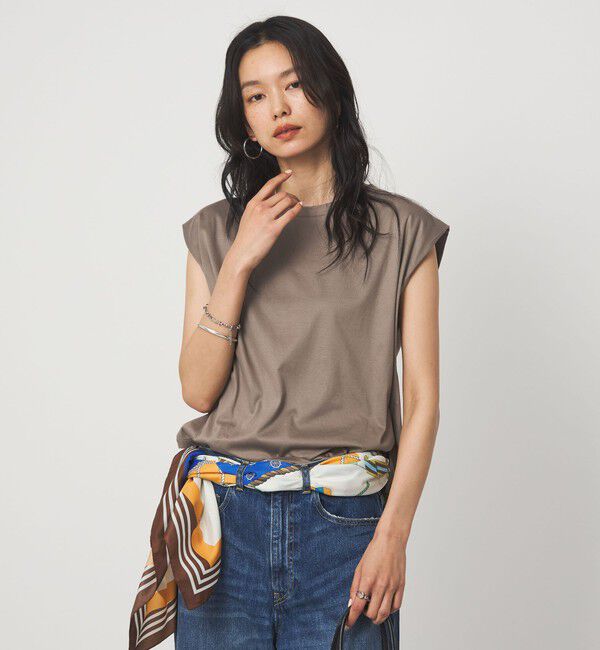 UNITED ARROWS green label relaxing「フレンチスリーブ Tシャツ 汗染み防止」|Tシャツ・カットソー|MOCA