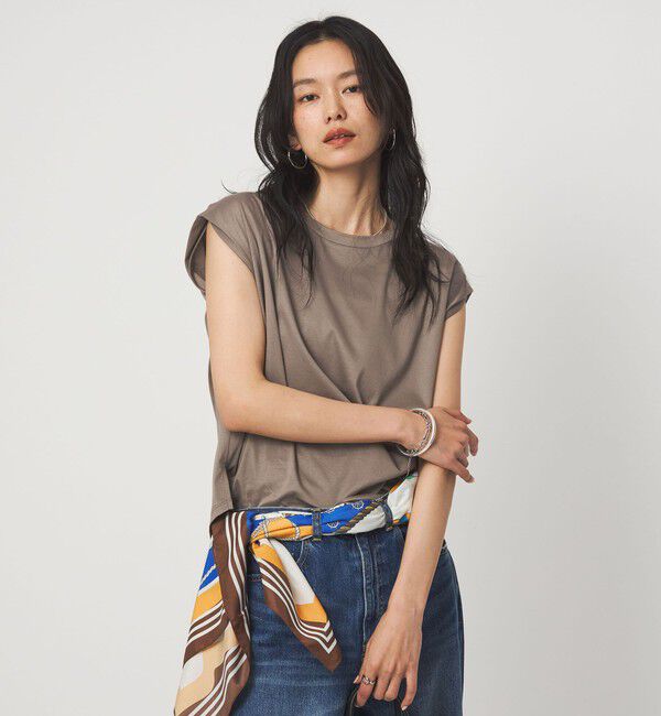 UNITED ARROWS green label relaxing「フレンチスリーブ Tシャツ 汗染み防止」|Tシャツ・カットソー|