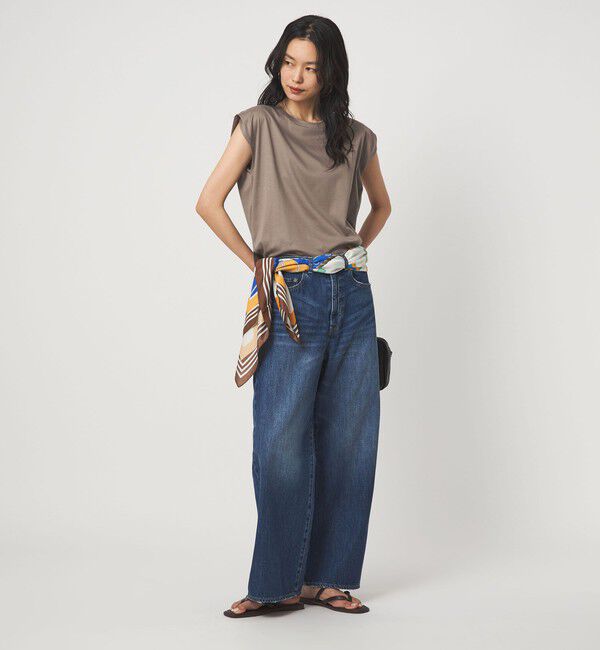 UNITED ARROWS green label relaxing「フレンチスリーブ Tシャツ 汗染み防止」|Tシャツ・カットソー|