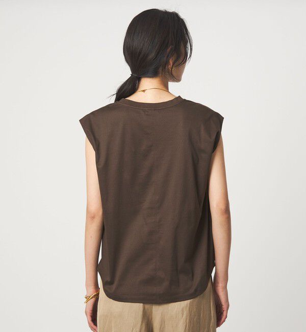 UNITED ARROWS green label relaxing「フレンチスリーブ Tシャツ 汗染み防止」|Tシャツ・カットソー|