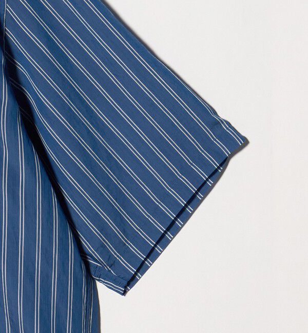 UNITED ARROWS green label relaxing「フィブリル ストライプ ジャストルーズ 半袖 シャツ」|シャツ・ブラウス|