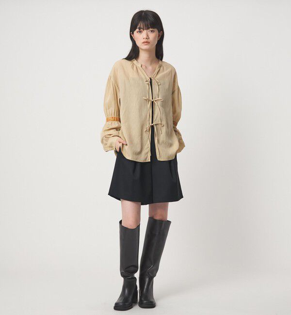 EMMEL REFINES「＜EMMEL REFINES＞EM タックポケット ショートパンツ」|その他|