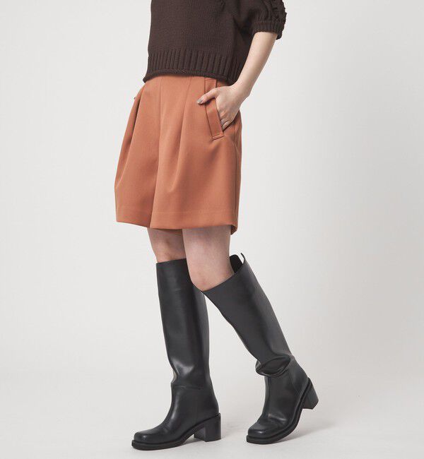 EMMEL REFINES「＜EMMEL REFINES＞EM タックポケット ショートパンツ」|その他|PINK
