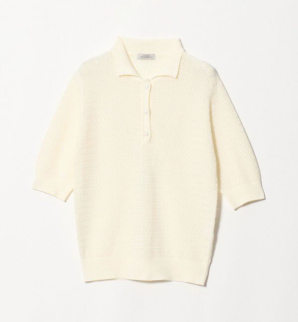 UNITED ARROWS green label relaxing「エリツキ ショートスリーブ ニット」|ニット・セーター|