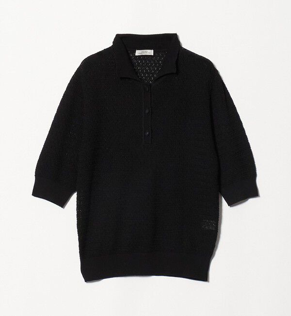 UNITED ARROWS green label relaxing「エリツキ ショートスリーブ ニット」|ニット・セーター|