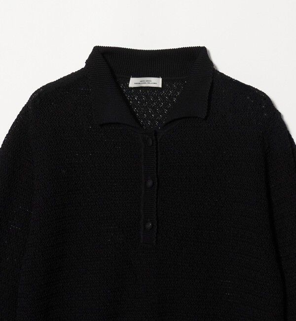UNITED ARROWS green label relaxing「エリツキ ショートスリーブ ニット」|ニット・セーター|
