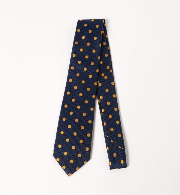 UNITED ARROWS green label relaxing「GLR シルク1 8.0cm ドット ネクタイ」|ネクタイ・蝶ネクタイ|