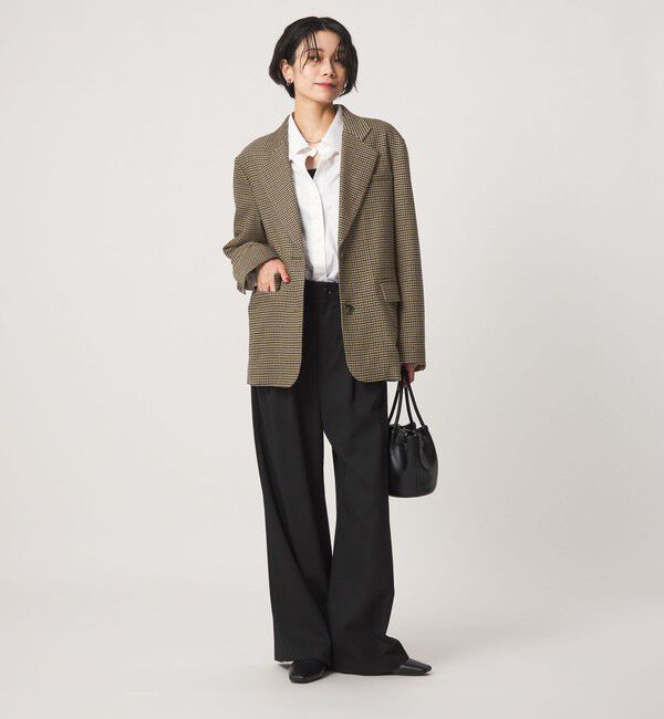 UNITED ARROWS green label relaxing「【別注】＜dahl'ia＞チェック ジャケット」|テーラードジャケット|