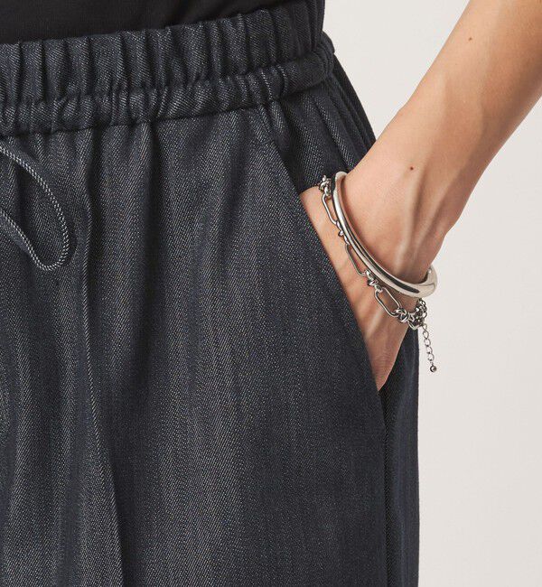 UNITED ARROWS green label relaxing「［size SHORT/TALLあり］ニーハイフレア パンツ デニム ストレッチ」|デニム|