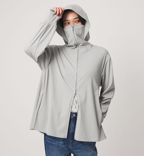 UNITED ARROWS green label relaxing「【WEB限定】パーカー  UVカット 接触冷感 遮熱」|パーカー|